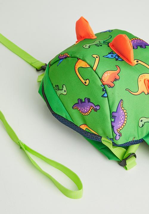 Pop Candy - Boys dino tail backpack - green