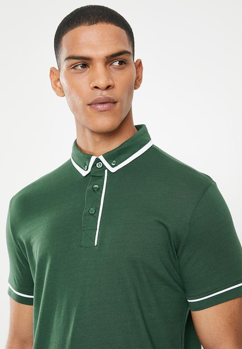 Brave Soul - Virgilc polo - green