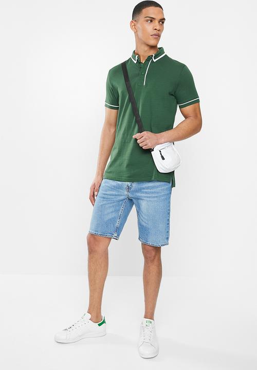 Brave Soul - Virgilc polo - green