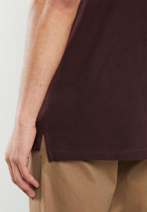 Brave Soul - Virgilc polo - burgundy