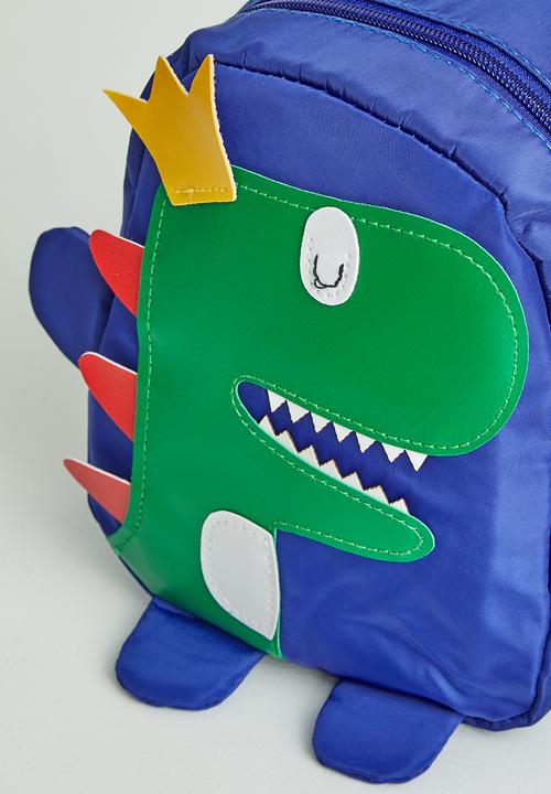 Pop Candy - Boys dino backpack - blue