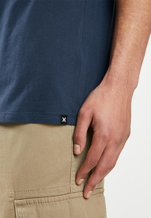 Hurley - Icon slash gradient tee - navy 