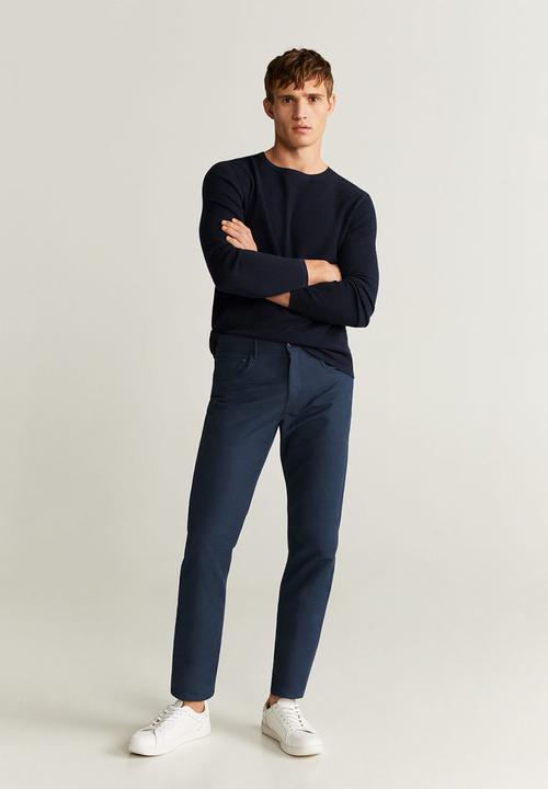 MANGO - Modena trousers - navy