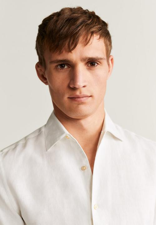 MANGO - Parrot shirt - white