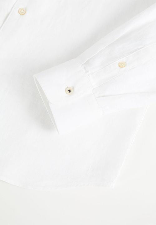 MANGO - Parrot shirt - white