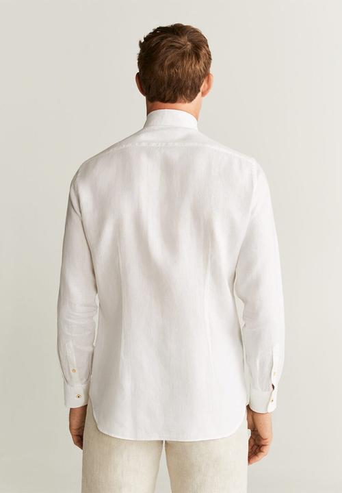 MANGO - Parrot shirt - white