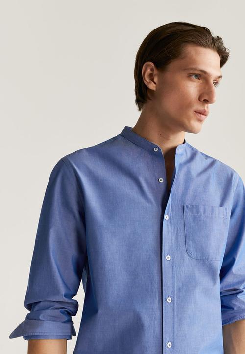 MANGO - Jackson shirt - navy