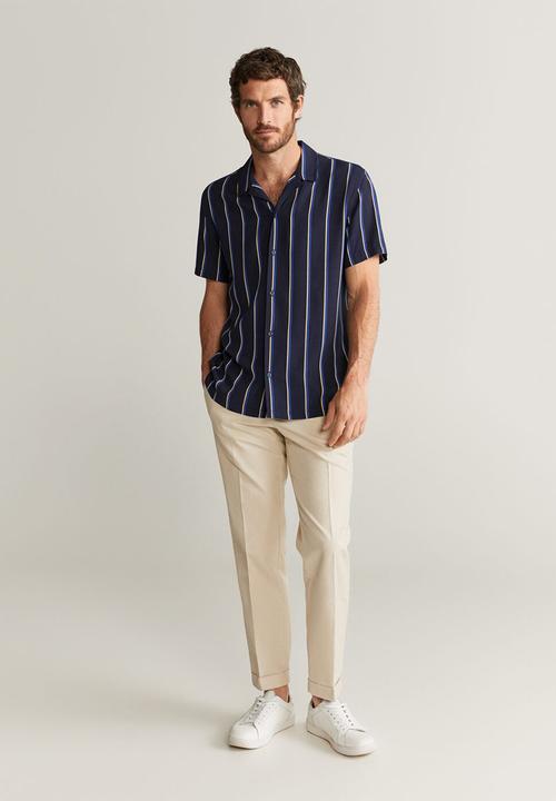 MANGO - Sirope shirt - navy