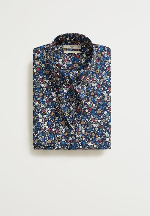 MANGO - Bobal1 shirt - navy