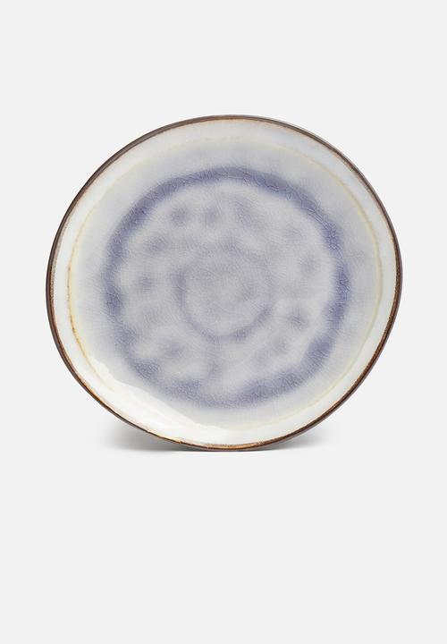 Sixth Floor - Cora side plate set of 4 - grey