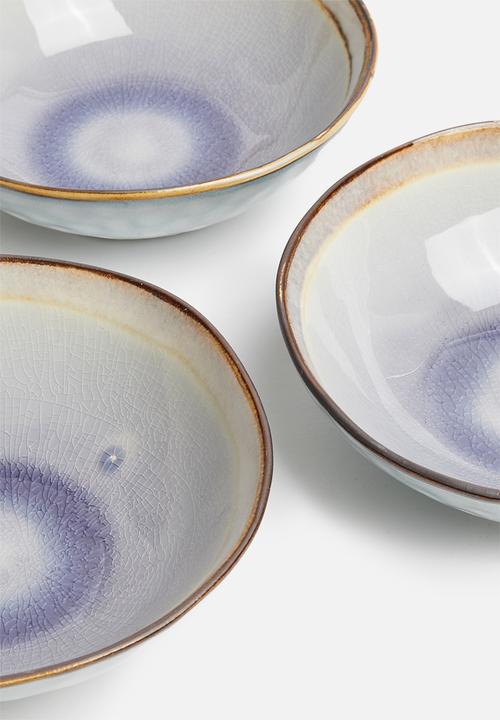Sixth Floor - Cora bowl set of 4 - grey
