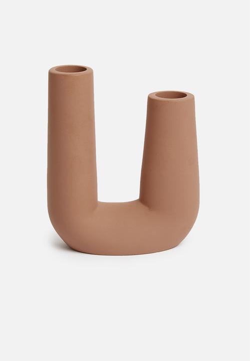 Sixth Floor - Boni candle holder - terracotta