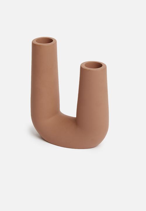 Sixth Floor - Boni candle holder - terracotta