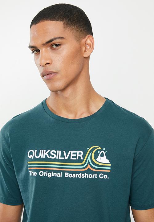 Quiksilver - Stone cold classic short sleeve tee - green