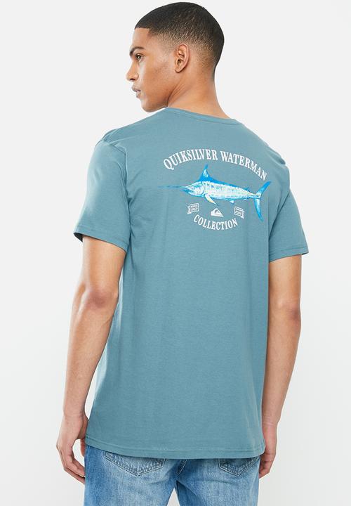 Quiksilver - Wave after wave short sleeve T-shirt - orion blue
