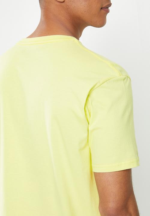Billabong  - Checked out ss tee - neo yellow