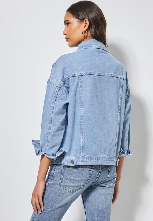 Superbalist - Tia denim jacket - light blue