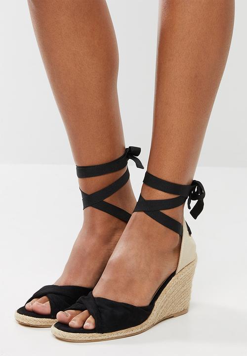 Superbalist - Amala espadrille - black