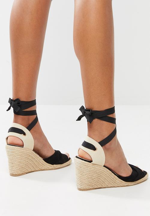 Superbalist - Amala espadrille - black