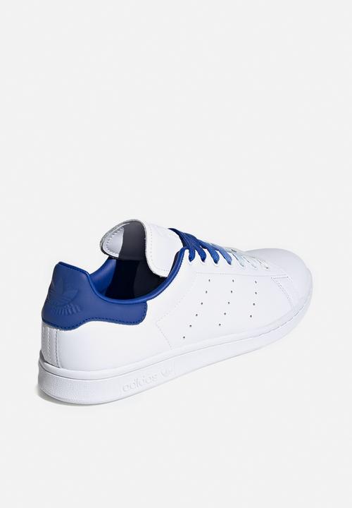 adidas Originals - Stan Smith  - white / royal blue