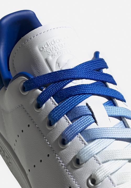 adidas Originals - Stan Smith  - white / royal blue