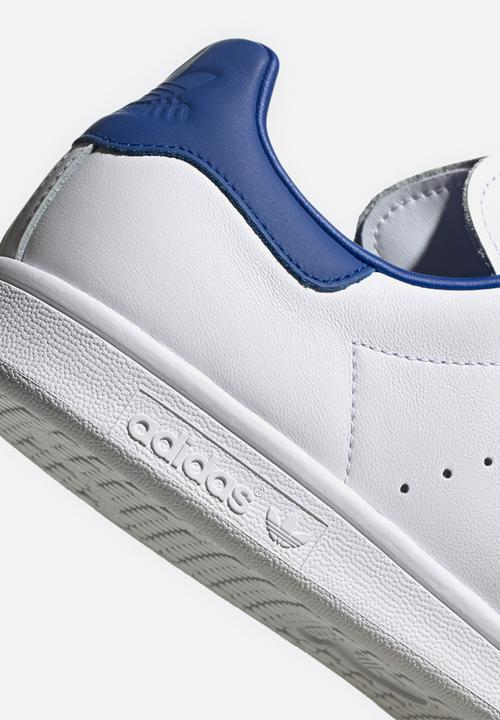 adidas Originals - Stan Smith  - white / royal blue