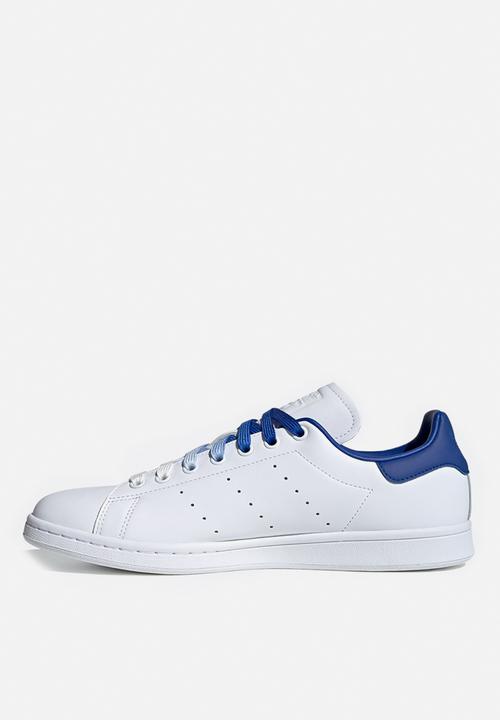 adidas Originals - Stan Smith  - white / royal blue