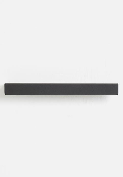 Smart Shelf - Conceal towel rack - black