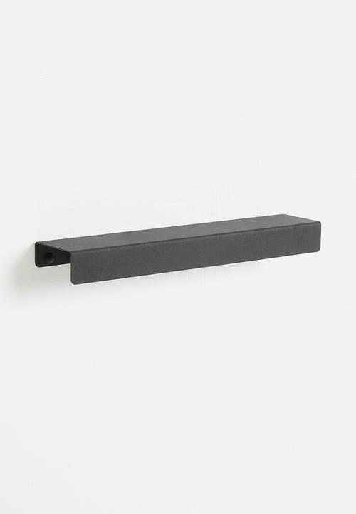 Smart Shelf - Conceal towel rack - black