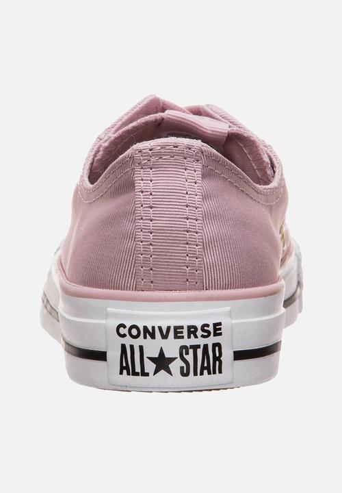 Converse - Chuck Taylor All Star ox - plum chalk, light gold & white 