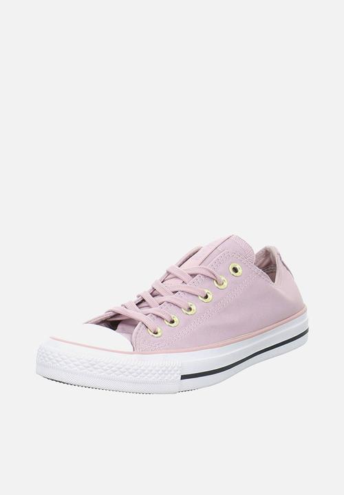 Converse - Chuck Taylor All Star ox - plum chalk, light gold & white 