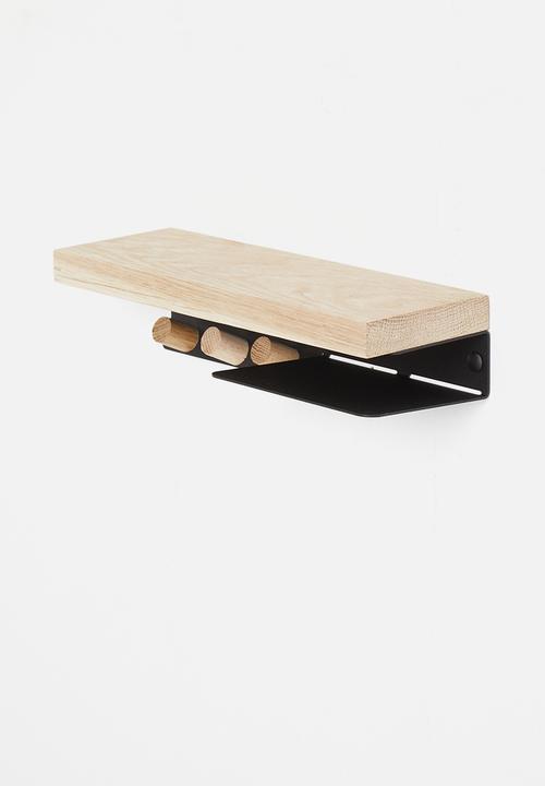 Smart Shelf - Oak reception shelf - neutral 