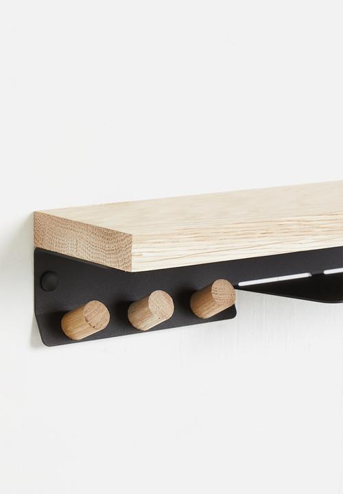 Smart Shelf - Oak reception shelf - neutral 