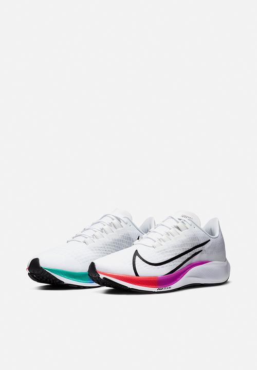 Nike - Nike air zoom pegasus 37 - white/flash crimson-hyper violet