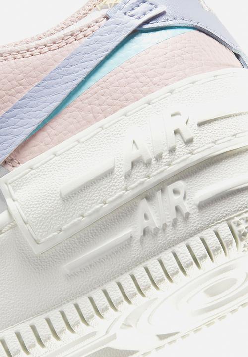 Nike - Air Force 1 Shadow - summit white/ghost-glacier blue-fossil