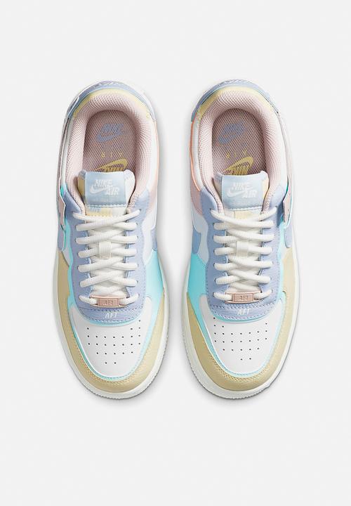 Nike - Air Force 1 Shadow - summit white/ghost-glacier blue-fossil