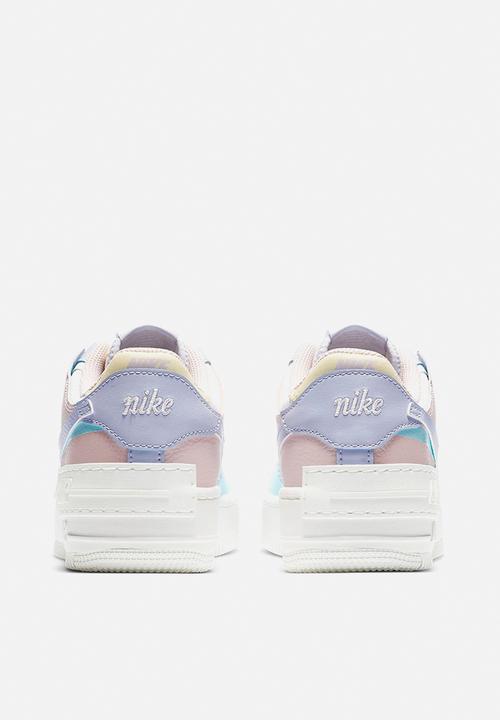 Nike - Air Force 1 Shadow - summit white/ghost-glacier blue-fossil