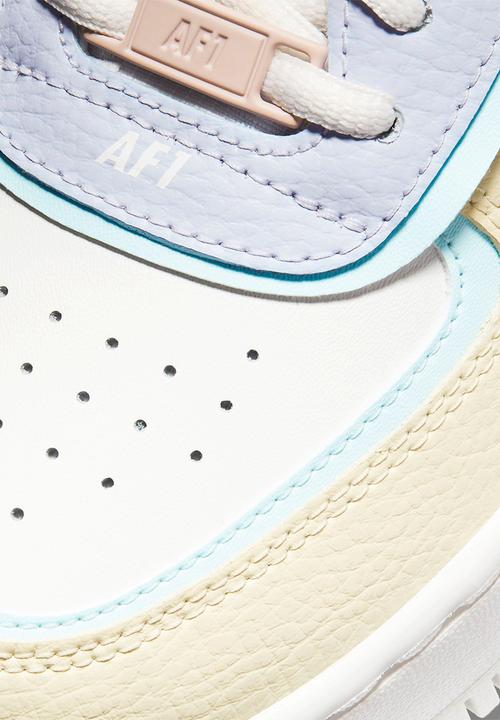 Nike - Air Force 1 Shadow - summit white/ghost-glacier blue-fossil