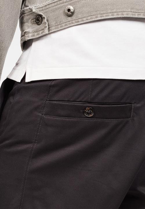 G-STAR - Bronson straight leg 1/2 shorts - black