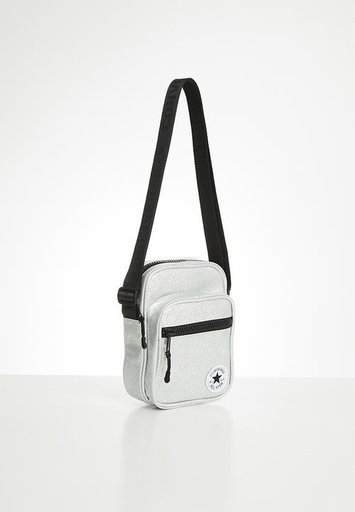 Converse - Glitter cross body - silver