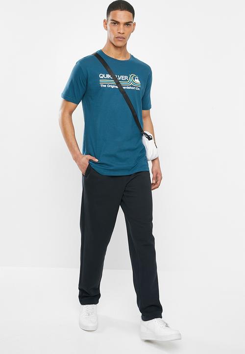 Quiksilver - Back off track pants - black