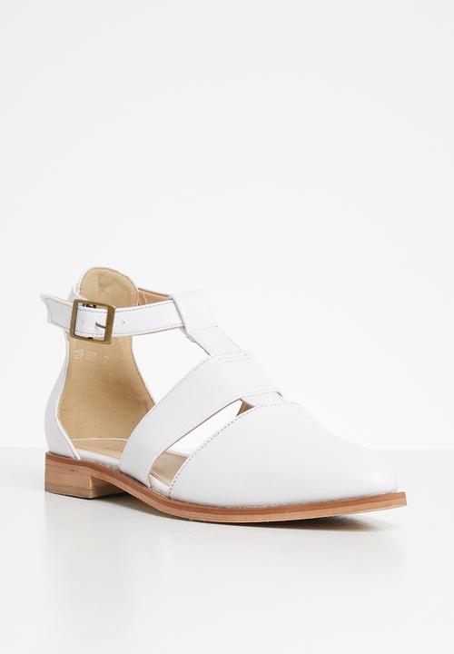 Superbalist - Angela fisherman shoe - white