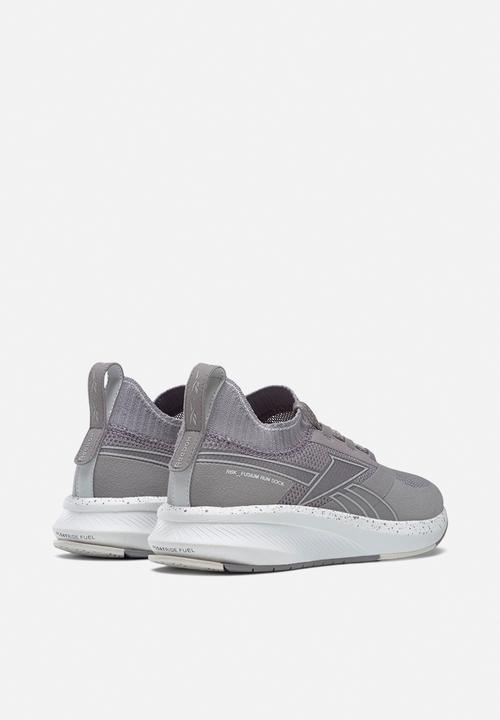 Reebok - Rbk-fusium run 20 sock - gravity grey/white/porcelain