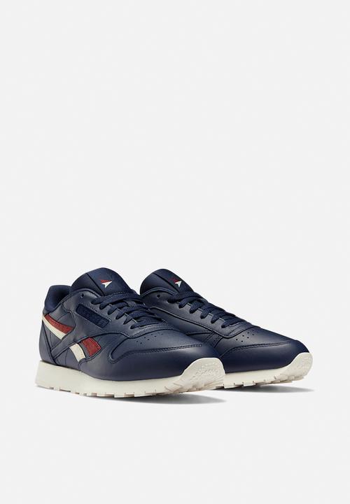 Reebok - Cl lthr - vector navy/merlot/alabaster