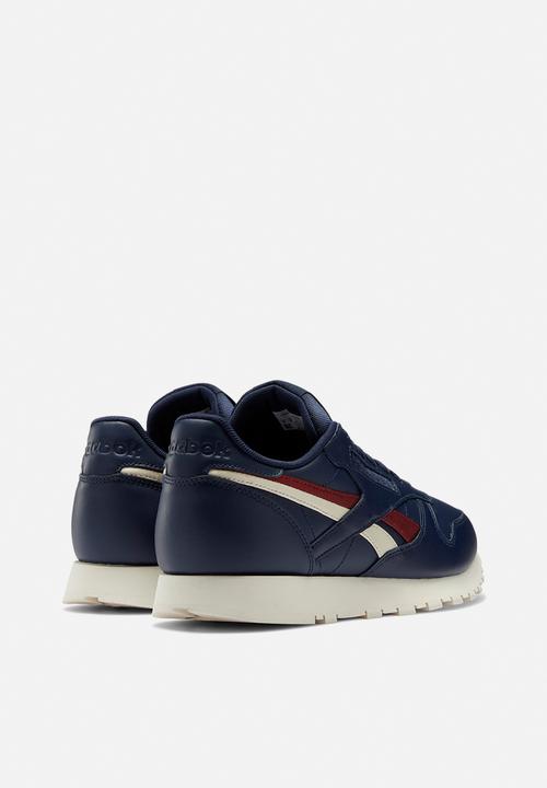 Reebok - Cl lthr - vector navy/merlot/alabaster