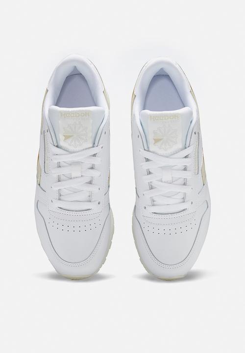 Reebok - Classic leather- white/alabaster/utility beige