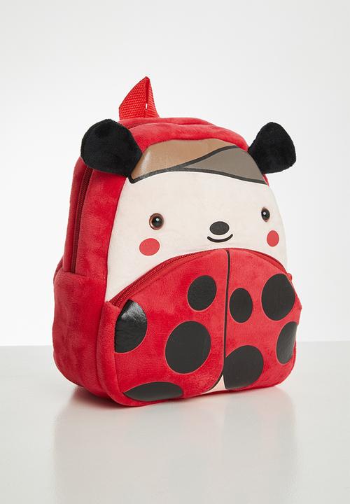 Pop Candy - Ladybug backpack - red & black 