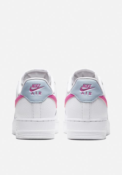 Nike - Air Force 1 '07 - white / fire pink-hydrogen blue