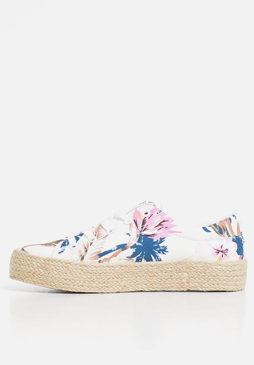 Miss Black - Quebec sneaker - white