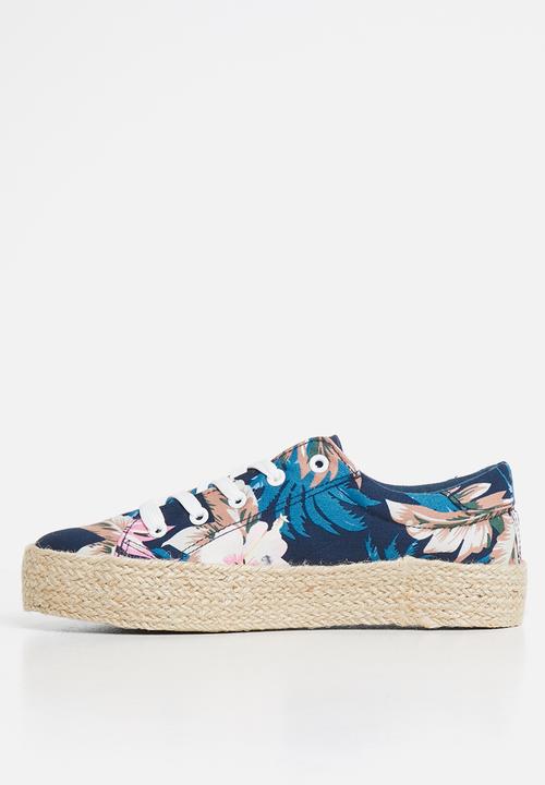 Miss Black - Quebec sneaker - navy